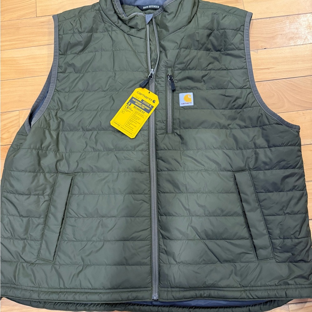 Carhartt Green Lightweight Vest